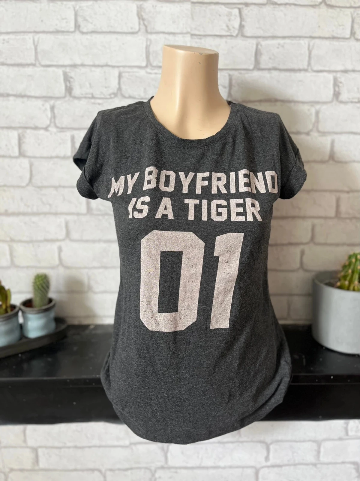 T‑shirt femme message imprimé – Jennyfer – Taille 34